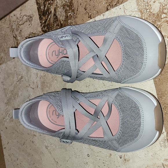 Ryka Shoes - Ryka adjustable mesh Mary Jane sneakers- Katana size 8W